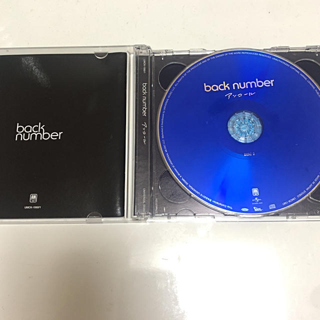 BACK NUMBER(バックナンバー)のbacknumber CD エンタメ/ホビーのCD(ポップス/ロック(邦楽))の商品写真