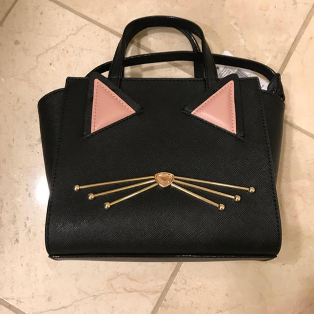 レディース入手困難！kate spade 猫 バッグ 新品 ケイトスペード