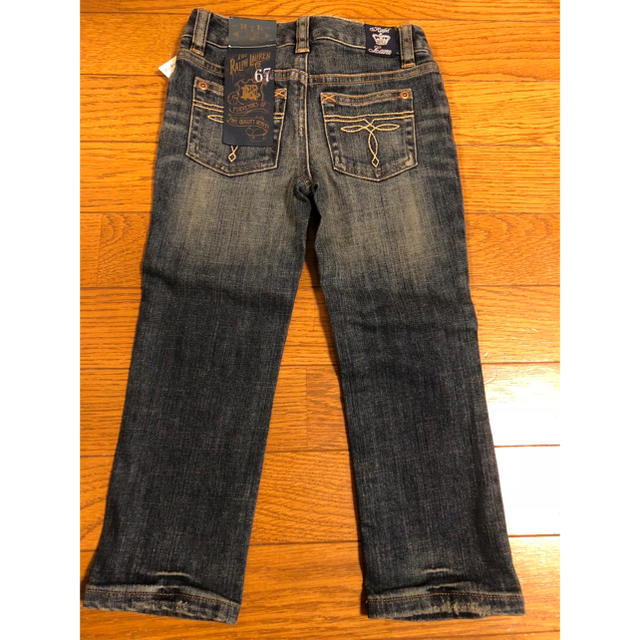 Ralph Lauren(ラルフローレン)の新品 ラルフローレン キッズ デニム サイズ3 ジーンズ 100相当  キッズ/ベビー/マタニティのキッズ服女の子用(90cm~)(パンツ/スパッツ)の商品写真