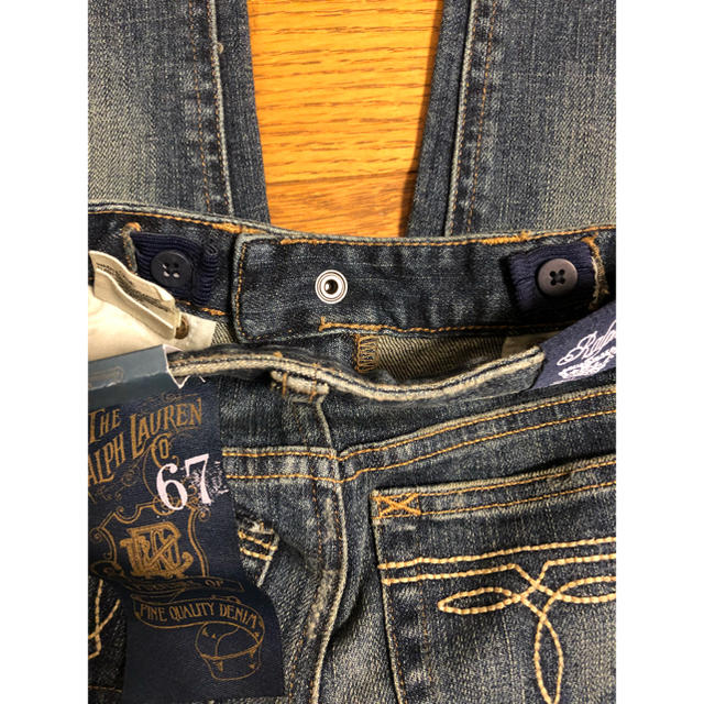 Ralph Lauren(ラルフローレン)の新品 ラルフローレン キッズ デニム サイズ3 ジーンズ 100相当  キッズ/ベビー/マタニティのキッズ服女の子用(90cm~)(パンツ/スパッツ)の商品写真