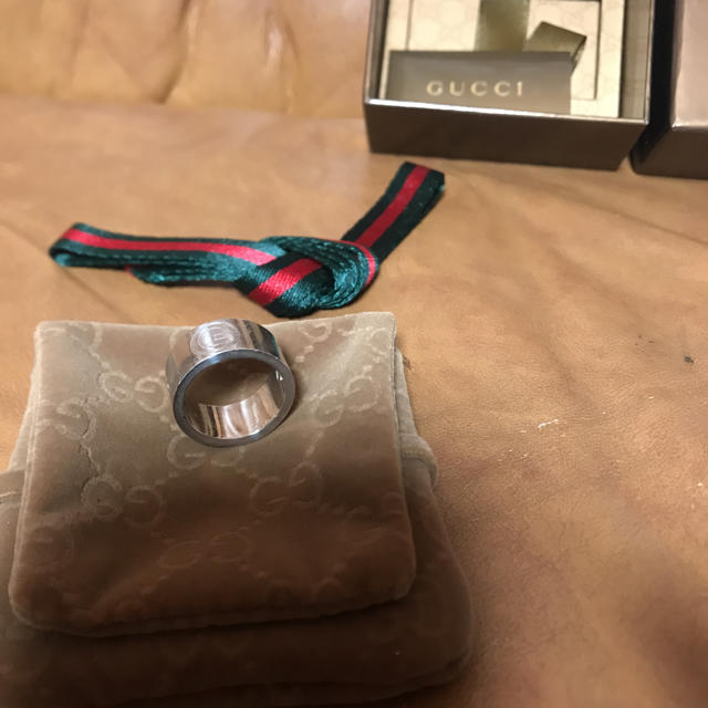 Gucci(グッチ)のグッチ  シルバーリング  #15 メンズのアクセサリー(リング(指輪))の商品写真