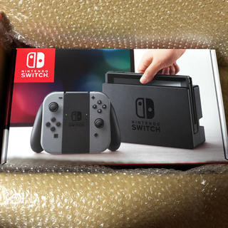 ニンテンドースイッチ(Nintendo Switch)の新品 NINTENDO Switch Joy-Con グレー(家庭用ゲーム機本体)