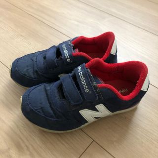 ニューバランス(New Balance)の★ニューバランス★スニーカー ネイビー 17.5㎝(スニーカー)