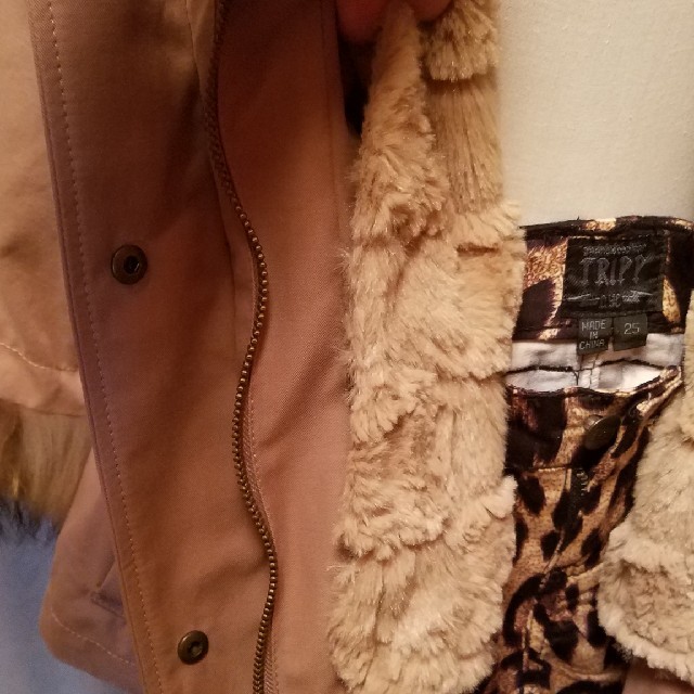 OPAQUE.CLIP(オペークドットクリップ)のフォックスファー付きコート レディースのジャケット/アウター(毛皮/ファーコート)の商品写真