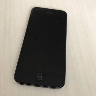 iphone5 ブラック(スマートフォン本体)