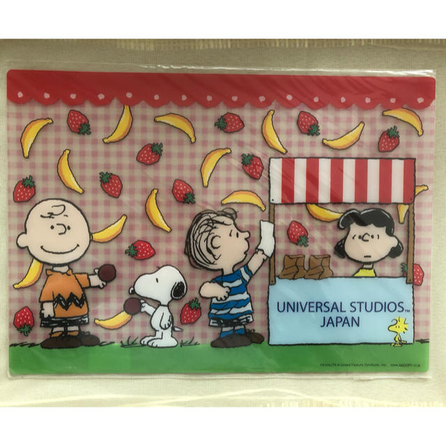 SNOOPY(スヌーピー)のスヌーピー 下敷き インテリア/住まい/日用品の文房具(その他)の商品写真