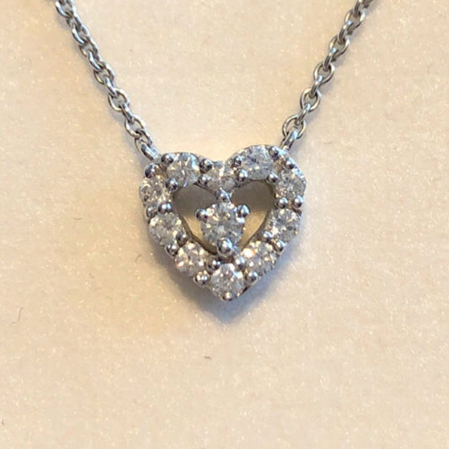 プッシュされた製品 ポンテヴェキオ ダイヤ ネックレス 18K WG新品未 ...
