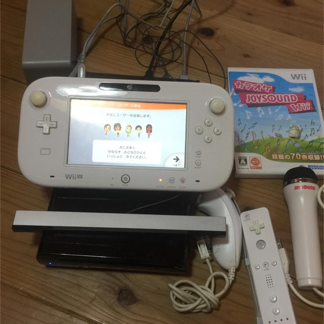 Wii U しんずぃー専用 Wiiu 32g 初期化済 カラオケマイクセット付きの通販 By さくら屋さんs Shop ウィーユーならラクマ