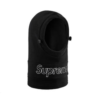 シュプリーム(Supreme)の18aw Supreme Polartec Balaclava ブラック(ネックウォーマー)