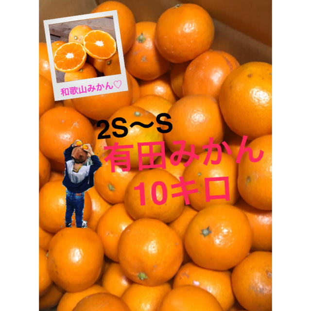 Jpon1 様専用和歌山 有田みかん2S〜S小さめ10キロ 完熟！ 食品/飲料/酒の食品(フルーツ)の商品写真