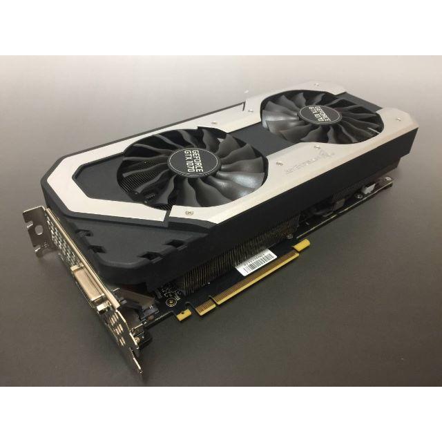 超美品!PALIT GeForce GTX 1070 8GB 付属品ありPC/タブレット
