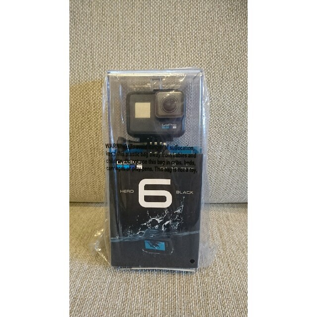 GoPro(ゴープロ)の★GoPro HERO6 BLACK CHDHX-601-FW★ スマホ/家電/カメラのカメラ(コンパクトデジタルカメラ)の商品写真