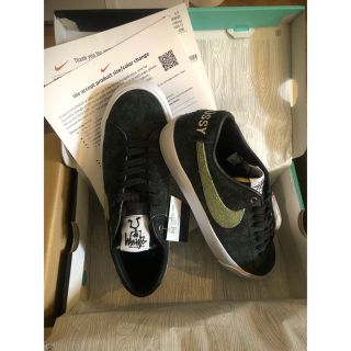 ナイキ(NIKE)のSTUSSY NIKE SB ZOOM BLAZER LOW 27cm(スニーカー)