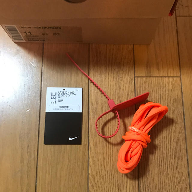 OFF-WHITE(オフホワイト)のoff white nike air presto the10 29cm メンズの靴/シューズ(スニーカー)の商品写真