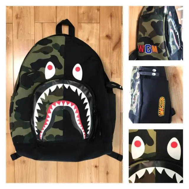 bape shark backpack