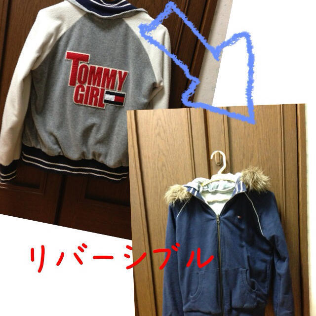 tommy girl(トミーガール)のtommygirlリバーシブルスタジャン レディースのジャケット/アウター(スタジャン)の商品写真