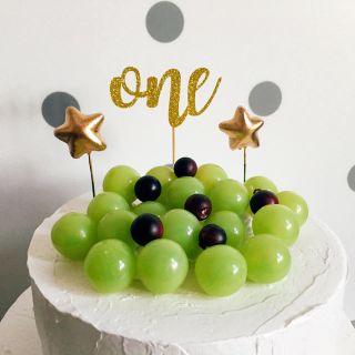 ケーキトッパー  one  1歳 誕生日  バースデー (その他)