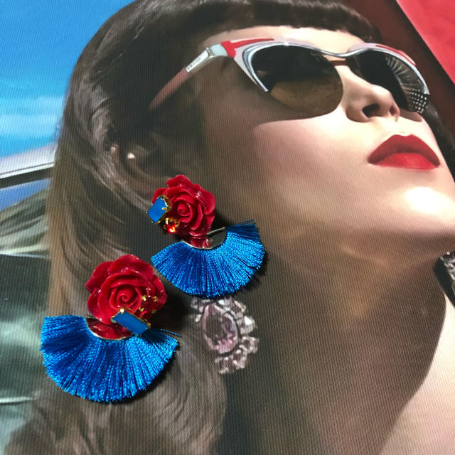 DOLCE&GABBANA(ドルチェアンドガッバーナ)の014 アンティーク 大ぶり ピアス アクセサリー レディースのアクセサリー(ピアス)の商品写真