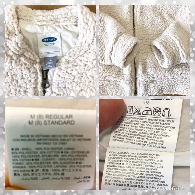 Old Navy(オールドネイビー)のOLD NAVY アウター M （8）中古 ☆ 送料込 ☆  キッズ/ベビー/マタニティのキッズ服女の子用(90cm~)(ジャケット/上着)の商品写真