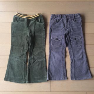 マザウェイズ(motherways)のmotherwaysズボン110 2着 あったか　コールテン マザウェイズ(パンツ/スパッツ)