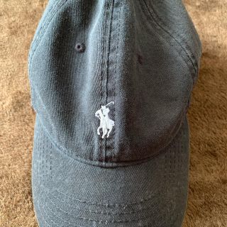 ラルフローレン(Ralph Lauren)のラルフローレン POLO キャップ 黒 訳あり(キャップ)