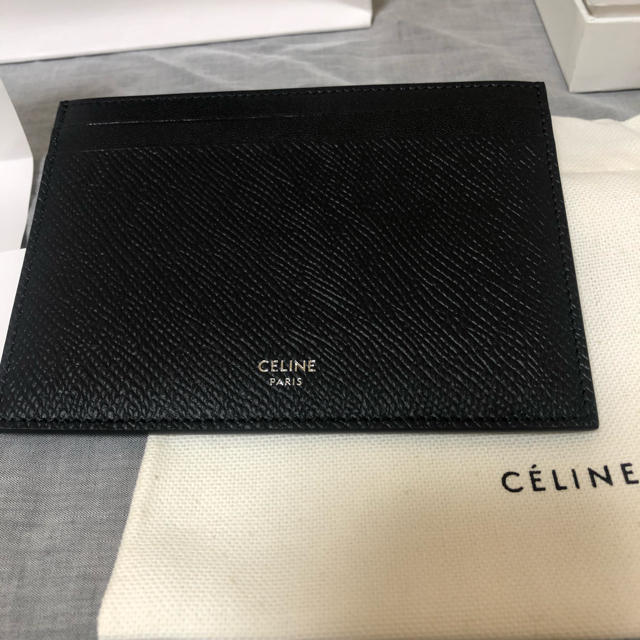 celine(セリーヌ)のCELINE マルチファンクション カードホルダー ブラック レディースのファッション小物(その他)の商品写真