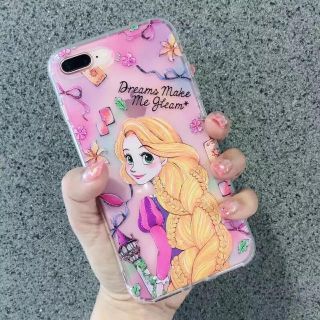 ディズニー(Disney)のiPhone7用ケース♡ラプンツェル、アリエル(iPhoneケース)