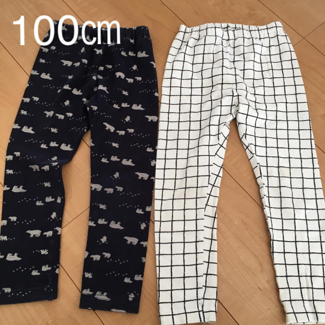 UNIQLO(ユニクロ)のUNIQLO レギンス他 まとめ売り100㎝110㎝ キッズ/ベビー/マタニティのキッズ服女の子用(90cm~)(パンツ/スパッツ)の商品写真