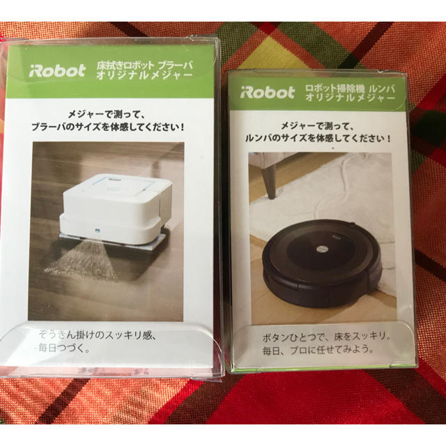 iRobot(アイロボット)のiRobot ルンバ ブラーバ のオリジナルメジャー（ノベルティ） エンタメ/ホビーのコレクション(ノベルティグッズ)の商品写真