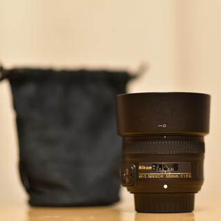 ニコン(Nikon)のaf-s nikkor 50mm f/1.8G(レンズ(単焦点))