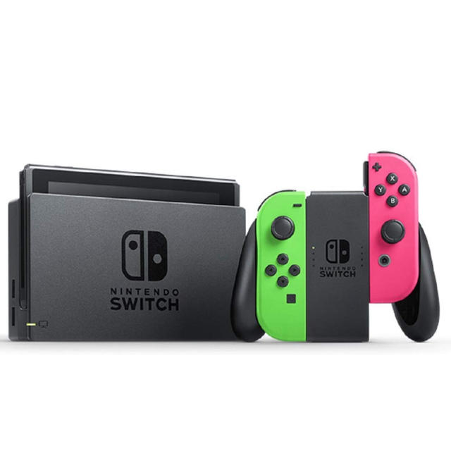 Nintendo Switch(ニンテンドースイッチ)の任天堂 Nintendo Switch スプラトゥーン2セット  エンタメ/ホビーのゲームソフト/ゲーム機本体(家庭用ゲーム機本体)の商品写真