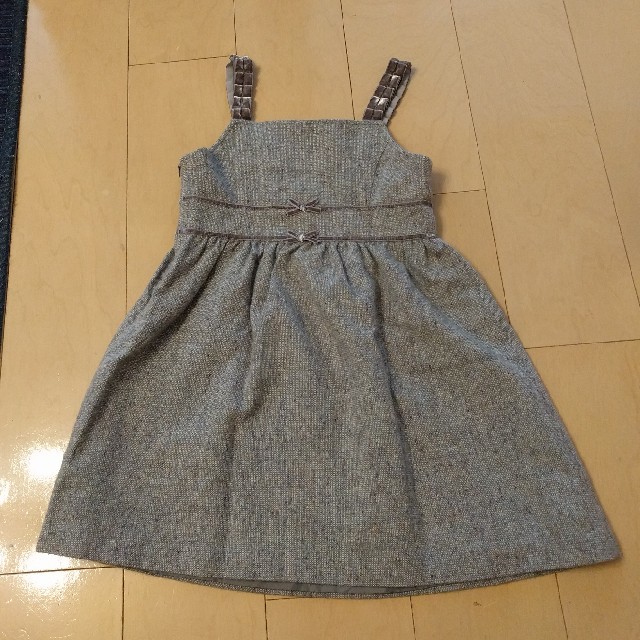 JILLSTUART NEWYORK(ジルスチュアートニューヨーク)のJILL STUART ツイードワンピース 130cm キッズ/ベビー/マタニティのキッズ服女の子用(90cm~)(ワンピース)の商品写真