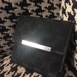 グッチ(Gucci)の⬛︎GUCCI グッチ 折財布 ユニセックス ブラック⬛︎(財布)