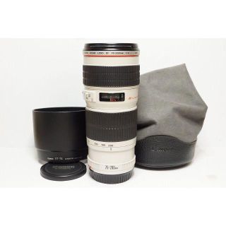 キヤノン(Canon)の【高級白レンズ】 キャノン EF 70-200mm F4 L USM(レンズ(ズーム))