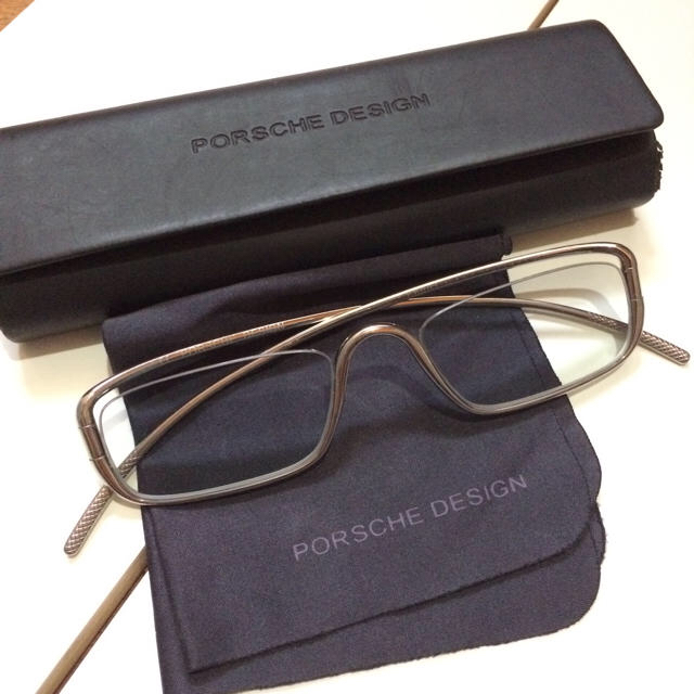 Porsche Design(ポルシェデザイン)のポルシェデザイン PORSCHE DESIGN メガネフレーム チタン製 メンズのファッション小物(サングラス/メガネ)の商品写真