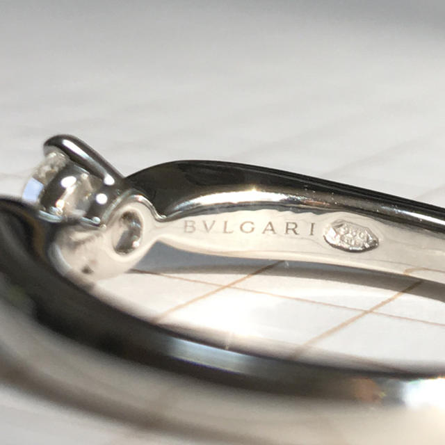 BVLGARI(ブルガリ)のブルガリ BVLGARI PT デディカータ ダイヤ リング レディースのアクセサリー(リング(指輪))の商品写真