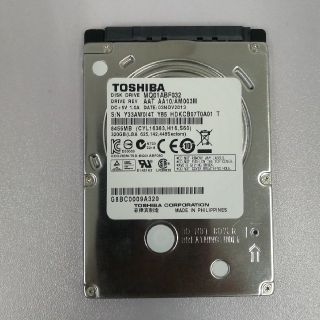 トウシバ(東芝)の東芝 MQ01ABF032 320GB 中古良品(PCパーツ)