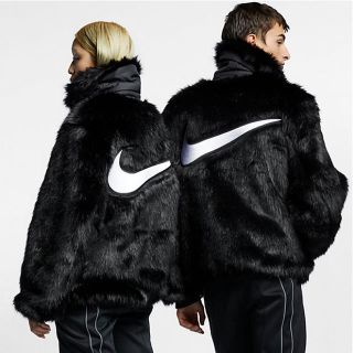 ナイキ(NIKE)のNIKE × AMBUSH ファーコート(毛皮/ファーコート)