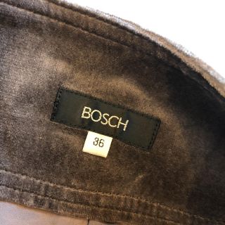 ボッシュ(BOSCH)のBOSHベロアタイトスカート(ひざ丈スカート)