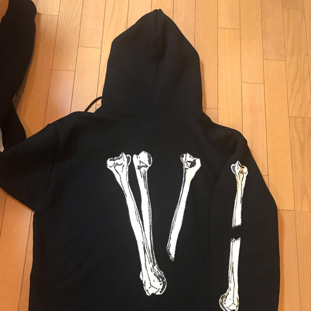 vlone skull&bones hoodie XL