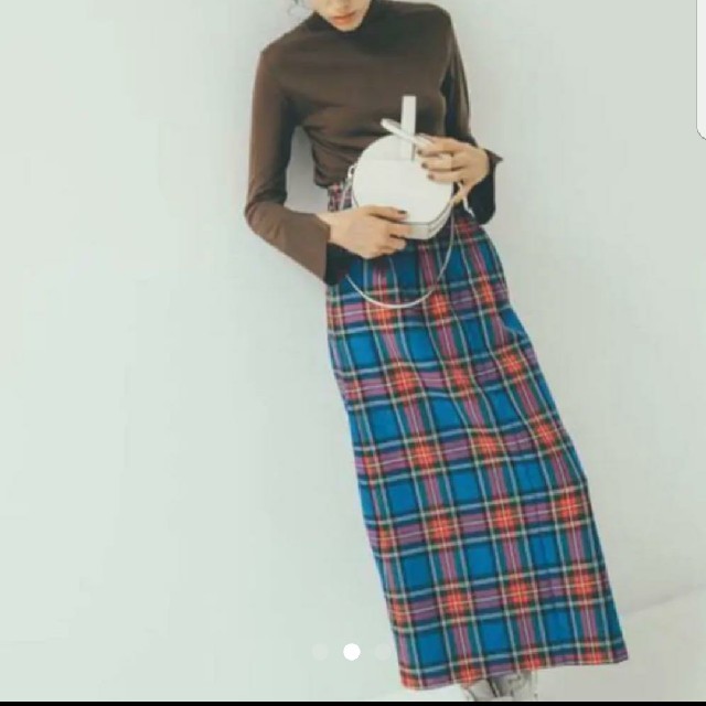 Mila Owen(ミラオーウェン)のミラオーウェンチェックスカート レディースのスカート(ひざ丈スカート)の商品写真