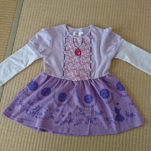 Disney(ディズニー)のソフィア ワンピース キッズ/ベビー/マタニティのキッズ服女の子用(90cm~)(ワンピース)の商品写真