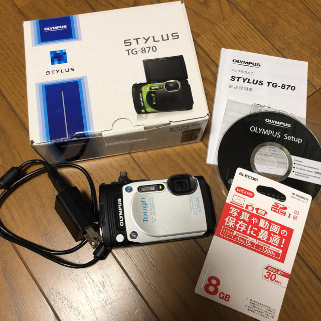 OLYMPUS(オリンパス)のOLYMPUS tg870 スマホ/家電/カメラのカメラ(コンパクトデジタルカメラ)の商品写真