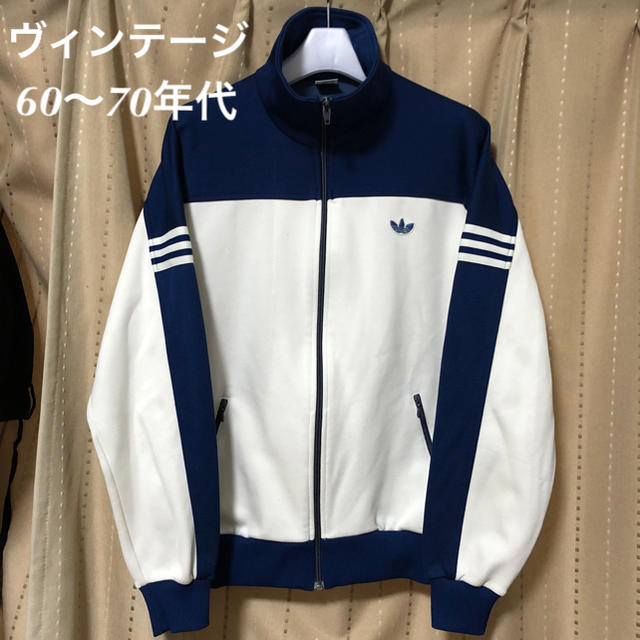 60s 西ドイツ製 adidas アディダス ハイネック トラックジャケット M