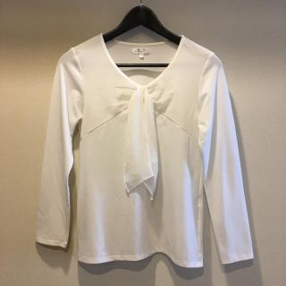 パーソンズ(PERSON'S)の白ブラウス Anchor Woman Person’s 7号(シャツ/ブラウス(長袖/七分))