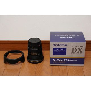 TOKINA AT-X 11-20 PRO DX F2.8 canon 美品(レンズ(ズーム))