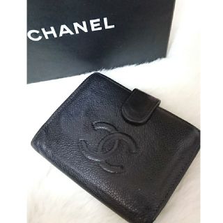 シャネル(CHANEL)のmoon様専用！正規CHANEL折り畳み財布(財布)