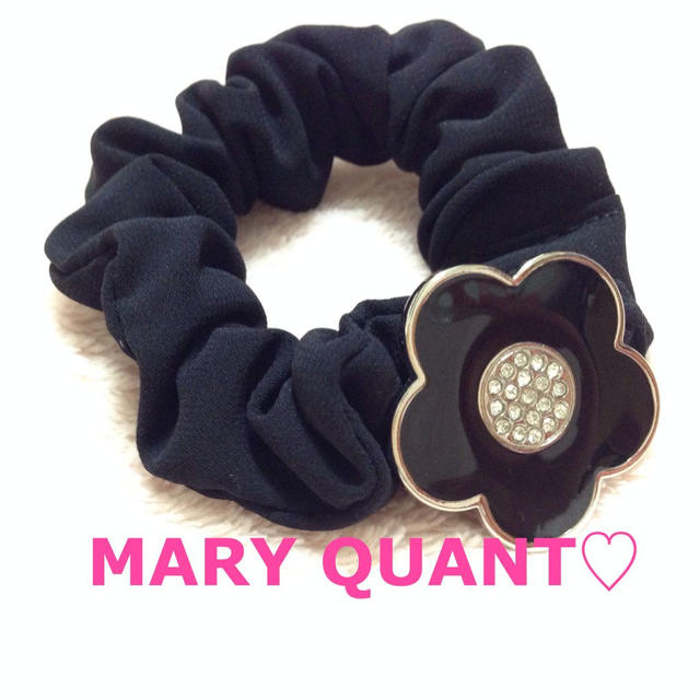 MARY QUANT(マリークワント)のMARY QUANT シュシュ♡ レディースのヘアアクセサリー(ヘアゴム/シュシュ)の商品写真