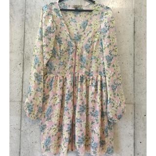 プロポーションボディドレッシング(PROPORTION BODY DRESSING)のPROPORTION BODY DRESSING シフォン チュニックワンピース(ひざ丈ワンピース)