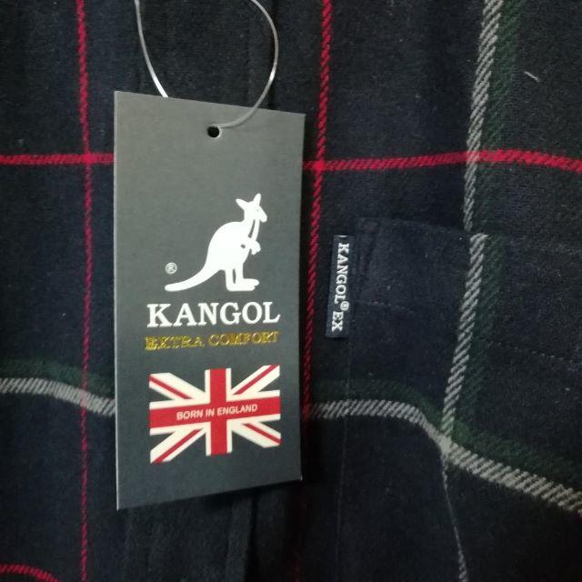 KANGOL(カンゴール)の67　Ｌサイズ 国内正規 KANGOL カンゴール チェック ネルシャツ メンズのトップス(シャツ)の商品写真